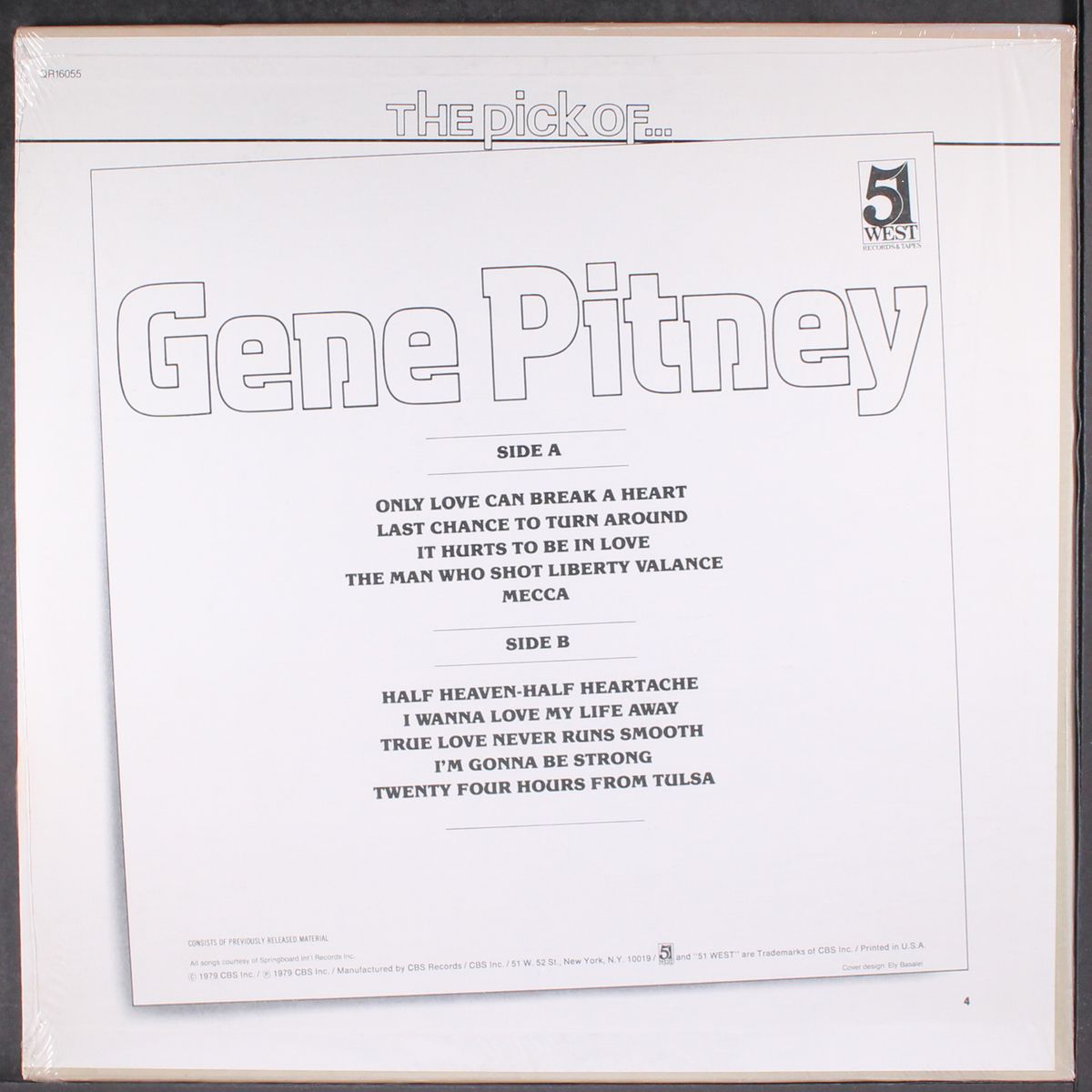the pick of by GENE PITNEY
