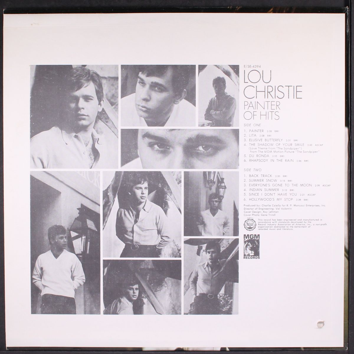 painter of hits by LOU CHRISTIE