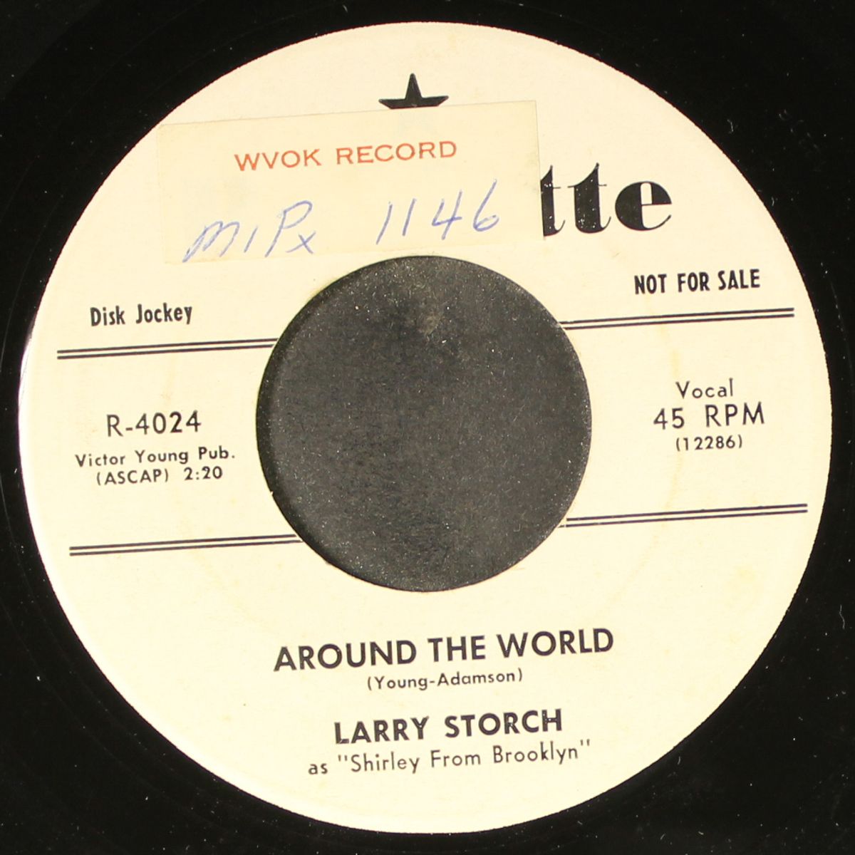 around the world / goody goody by LARRY STORCH