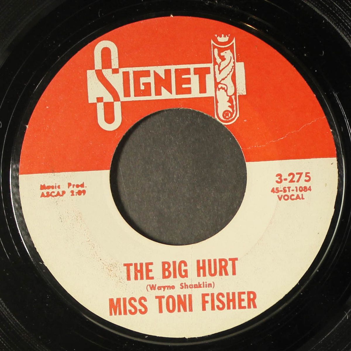 the big hurt / memphis belle by MISS TONI FISHER