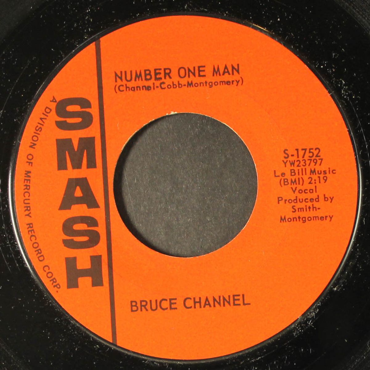 number one man / if only i had known by BRUCE CHANNEL