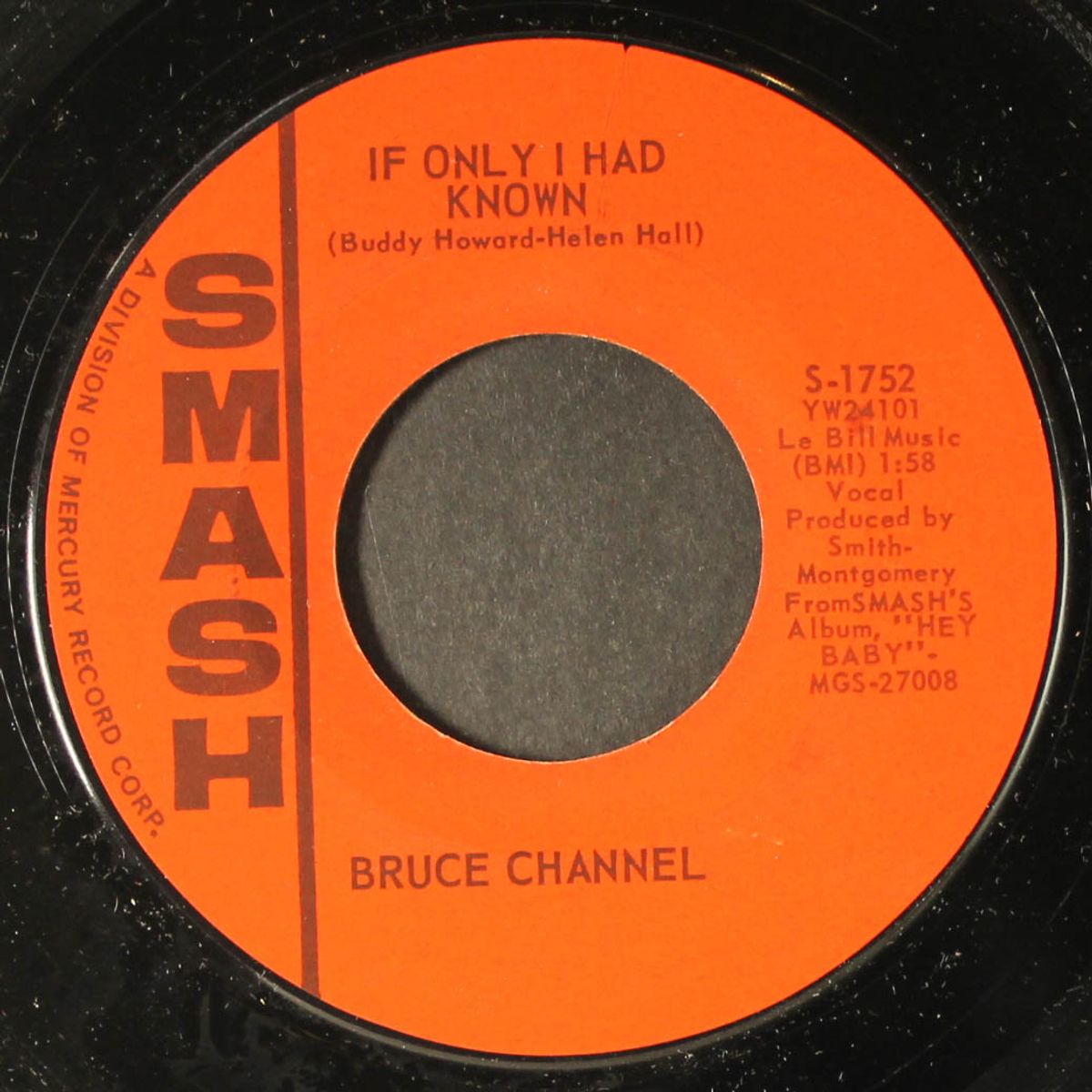 number one man / if only i had known by BRUCE CHANNEL