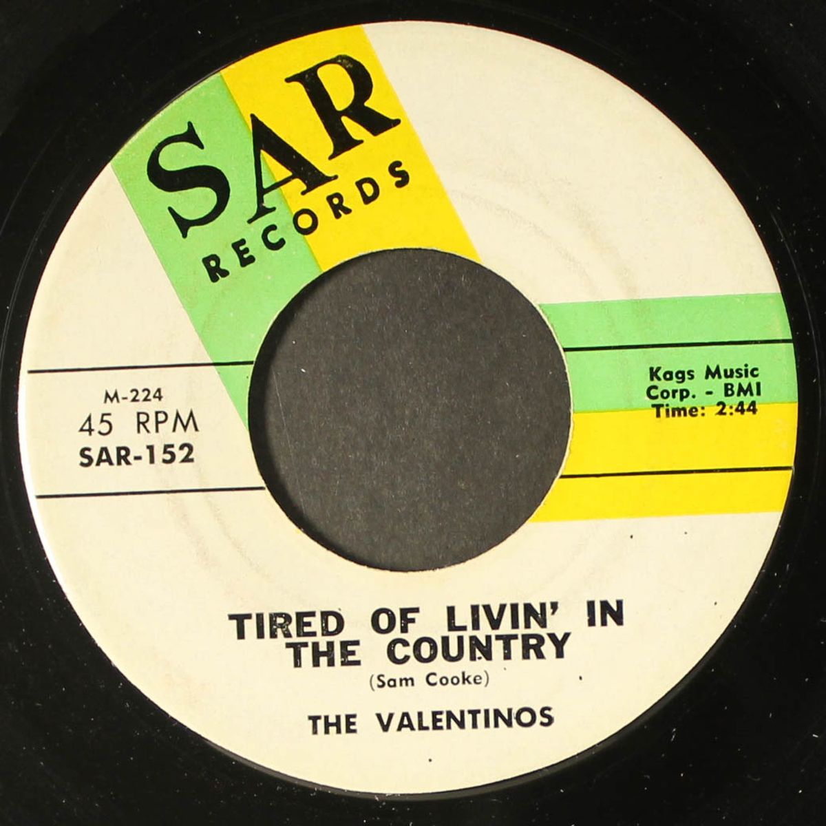 it's all over now / tired of livin' in the country by VALENTINOS