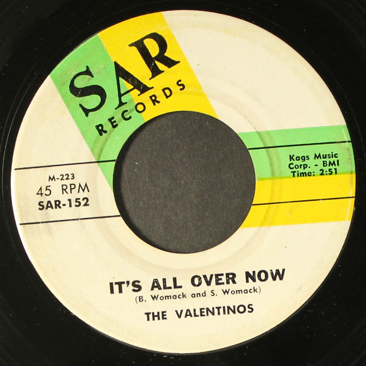 it's all over now / tired of livin' in the country by VALENTINOS