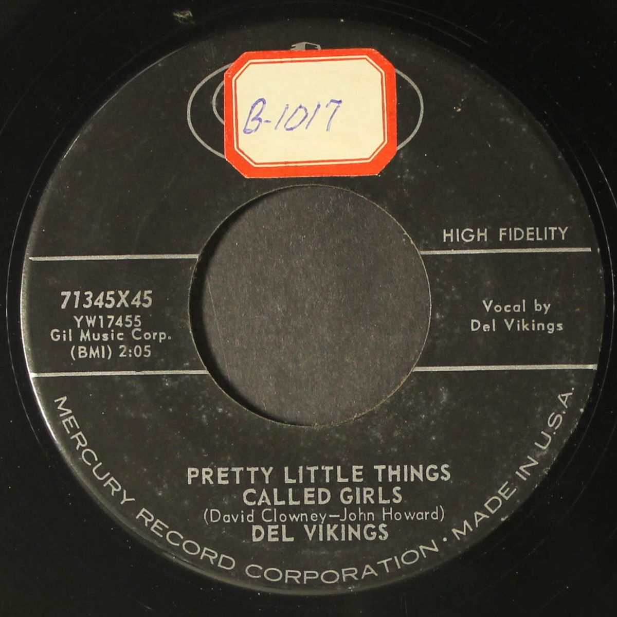 you cheated / pretty little things called girls by DEL VIKINGS