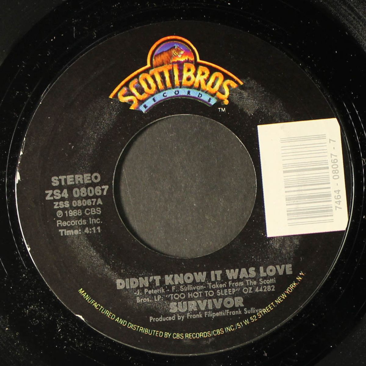 didn't know it was love by SURVIVOR