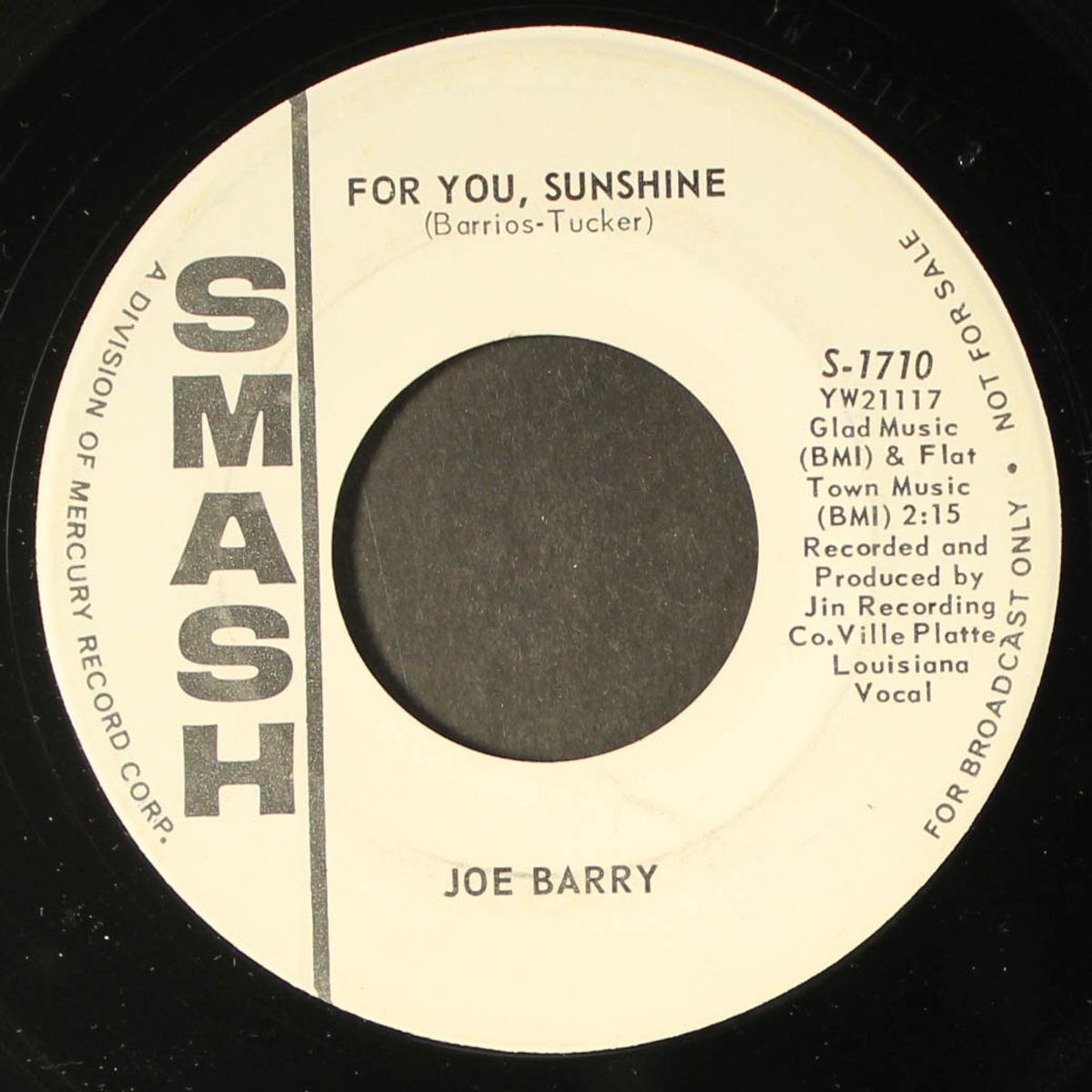 teardrops in my heart by JOE BARRY