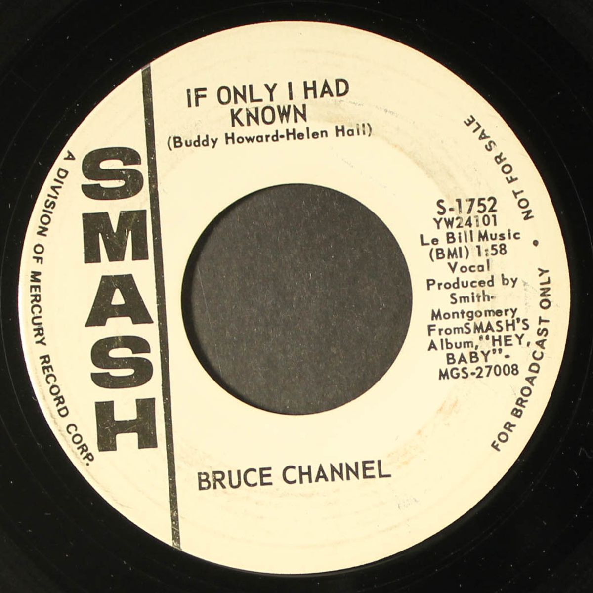 if only i had known by BRUCE CHANNEL