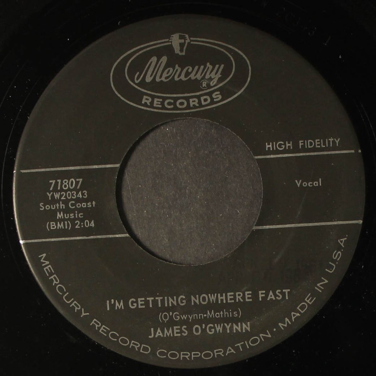 i'm getting nowhere fast by JAMES O'GWYNN