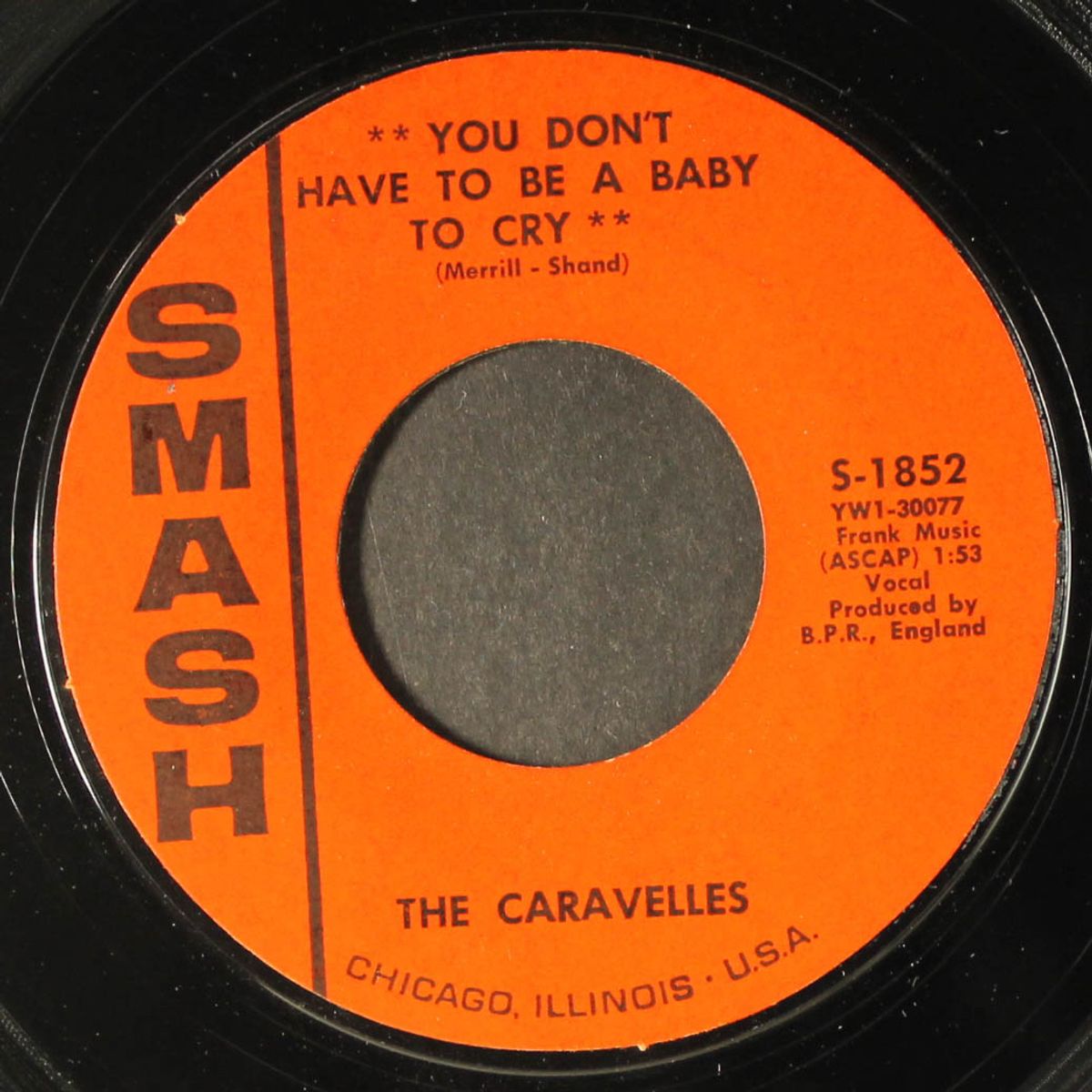 you don't have to be a baby to cry by CARAVELLES