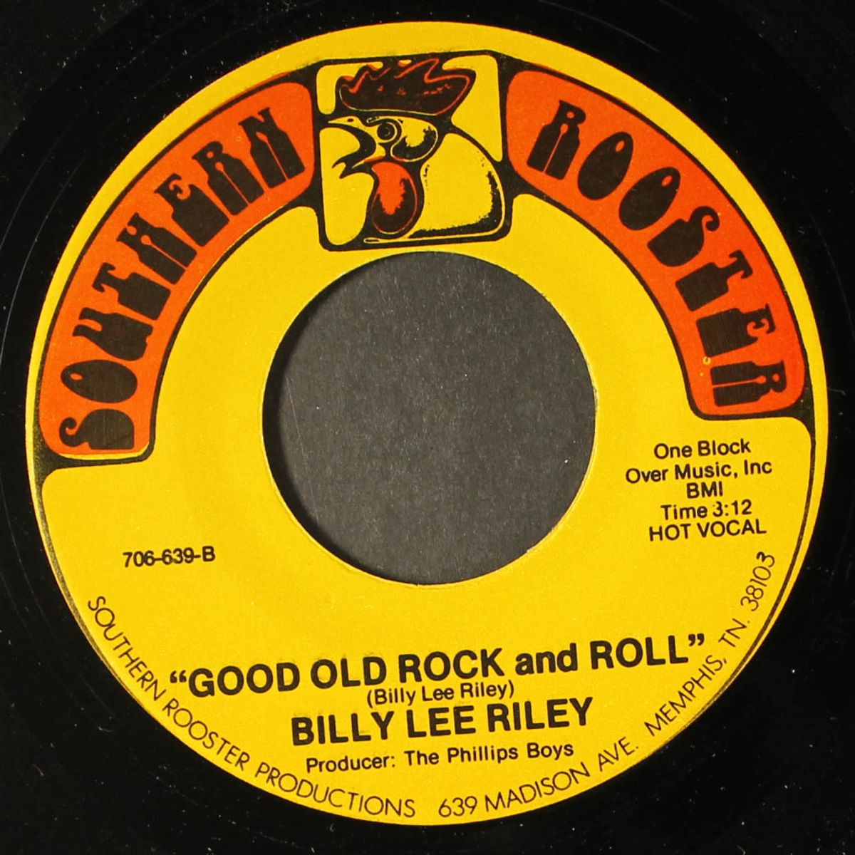 blue monday / good old rock and roll by BILLY LEE RILEY