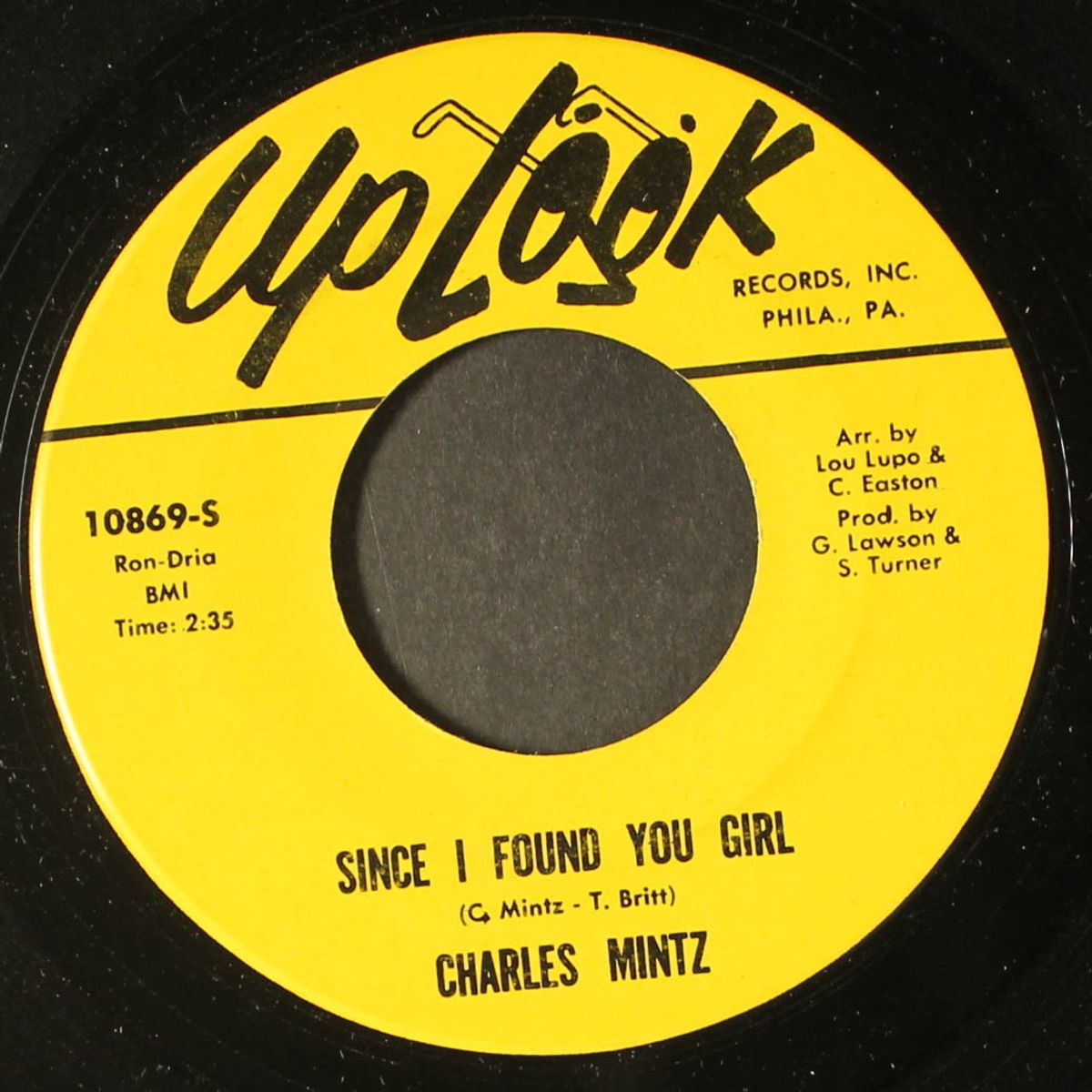 since i found you girl / blues so bad by CHARLES MINTZ
