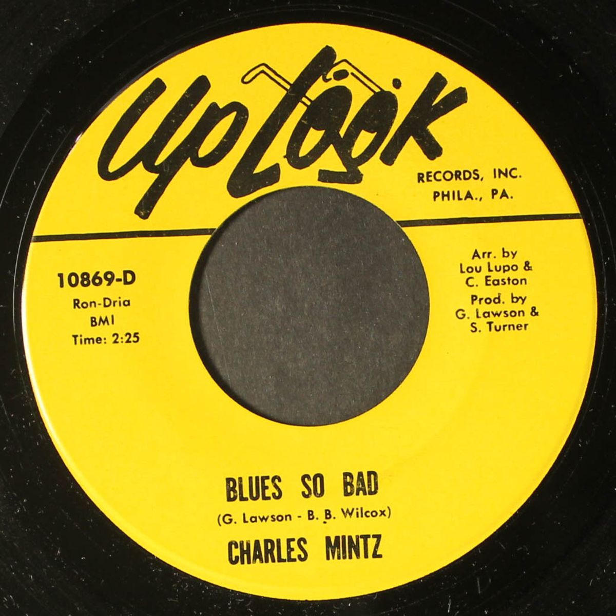 since i found you girl / blues so bad by CHARLES MINTZ
