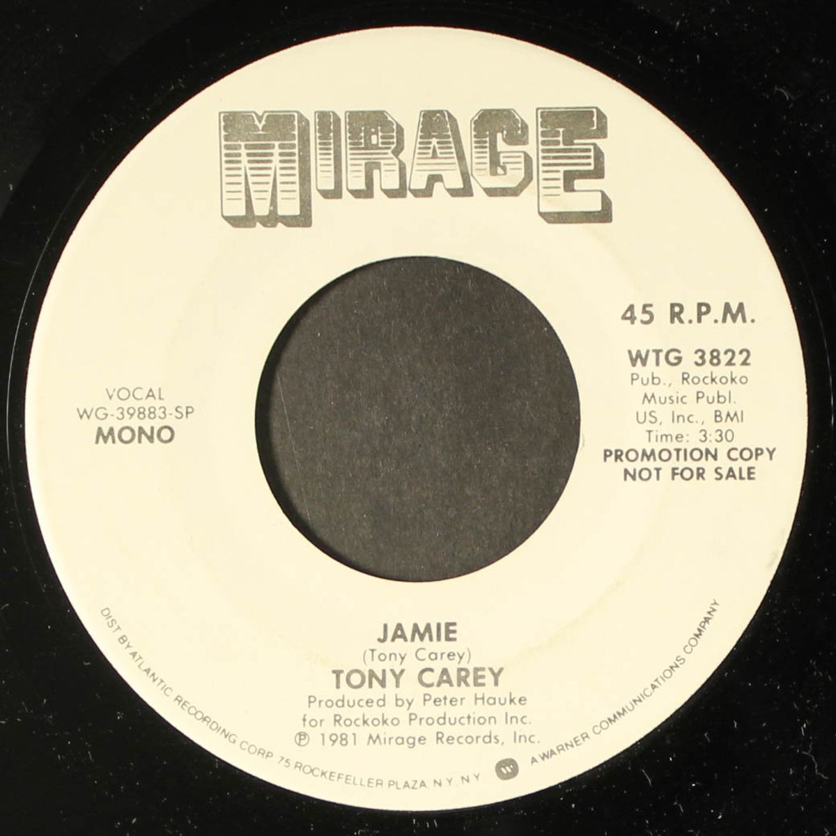 jamie / mono by TONY CAREY