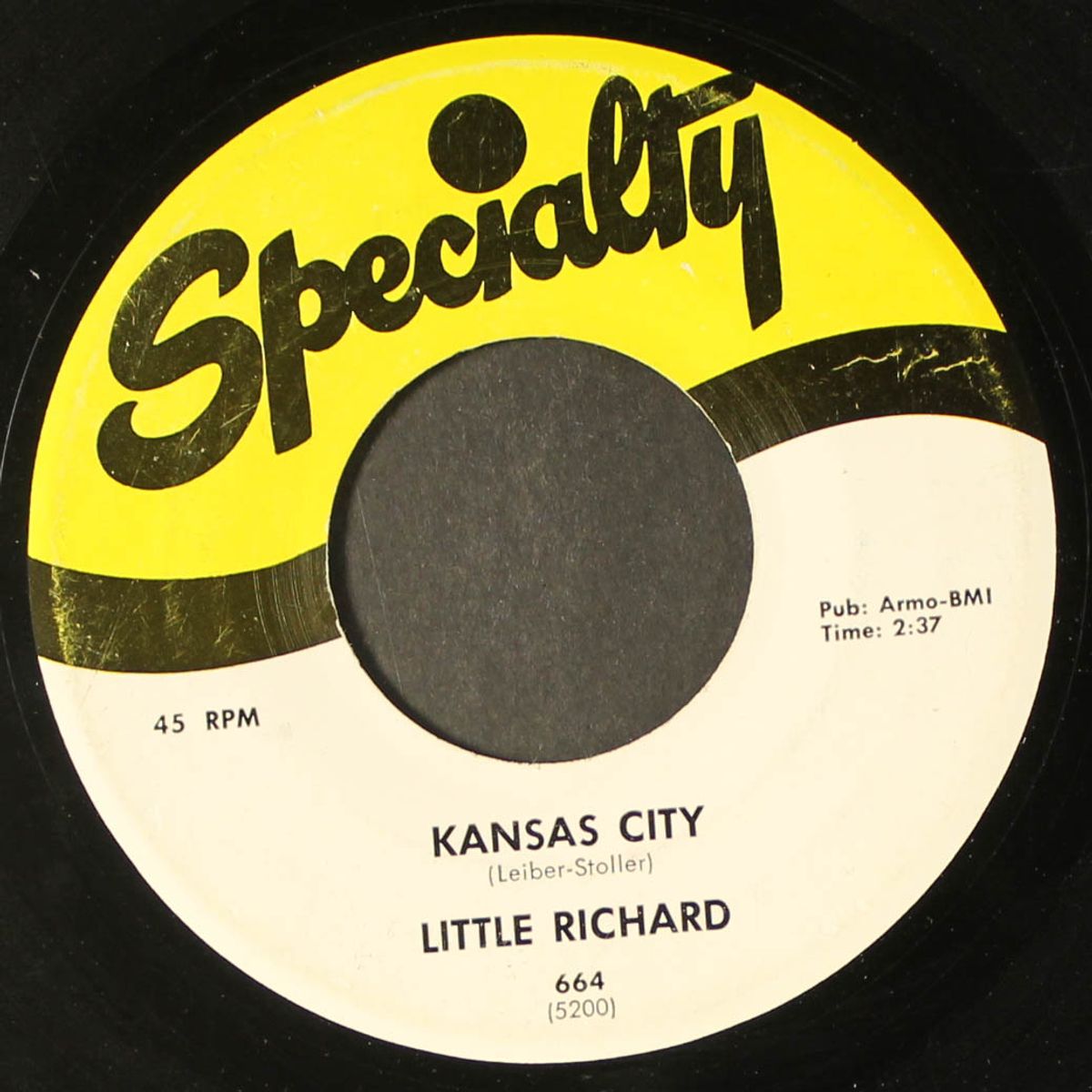kansas city / lonesome and blue by LITTLE RICHARD