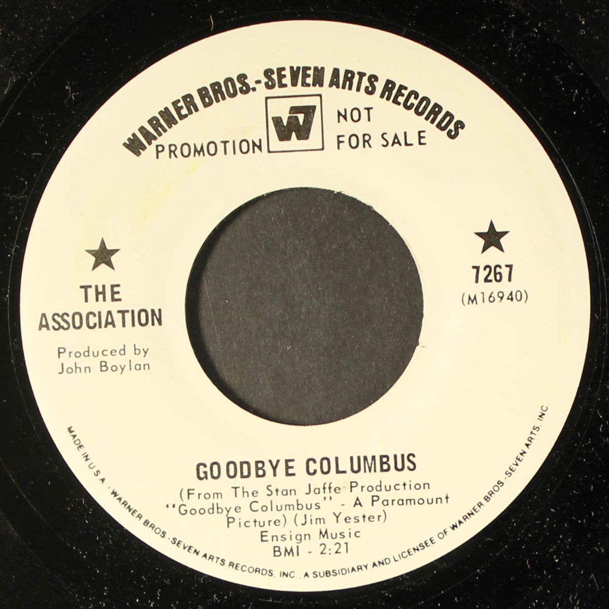 goodbye columbus / the time it is today by ASSOCIATION