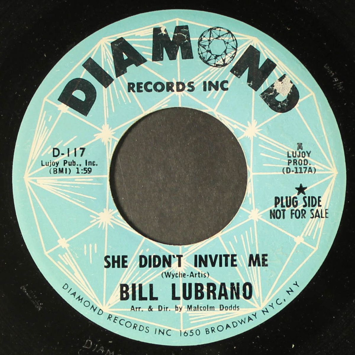delores angel / she didn't invite me by BILL LUBRANO