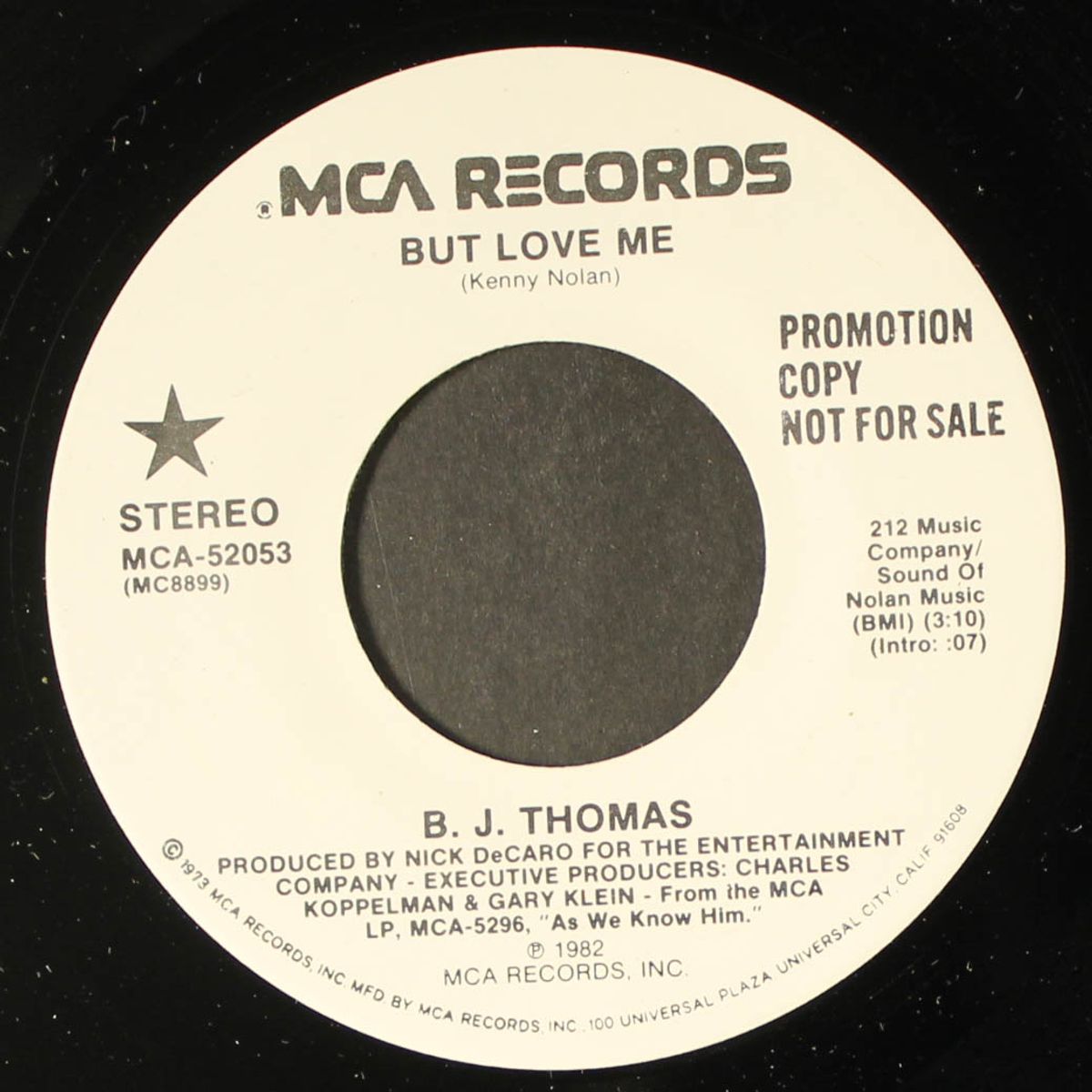 but love me / same by B.J. THOMAS