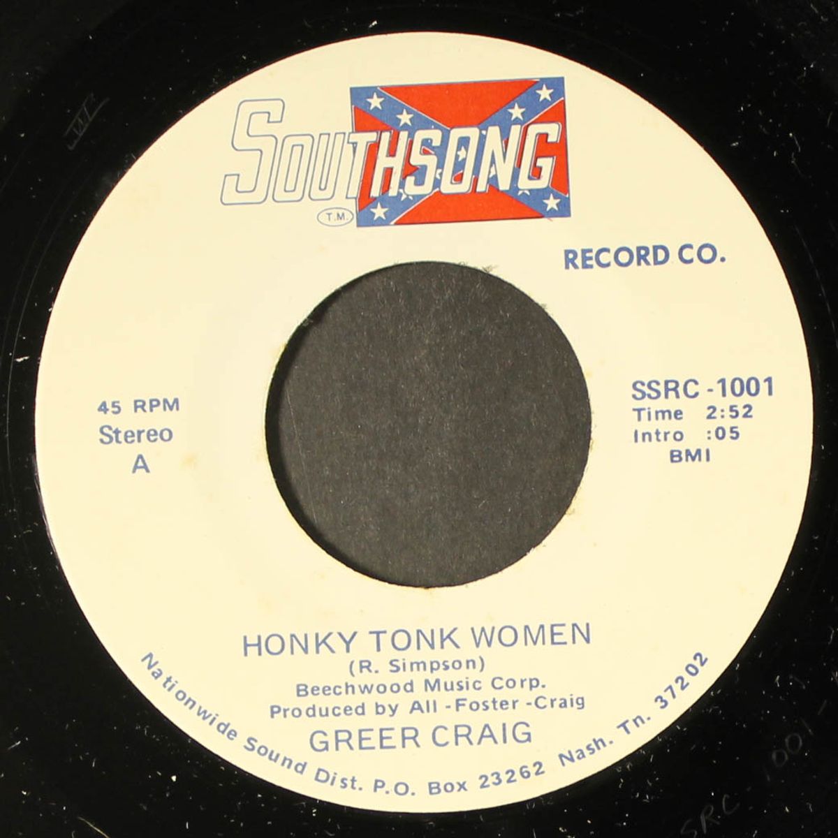 i'll be true / honky tonk women by GREER CRAIG