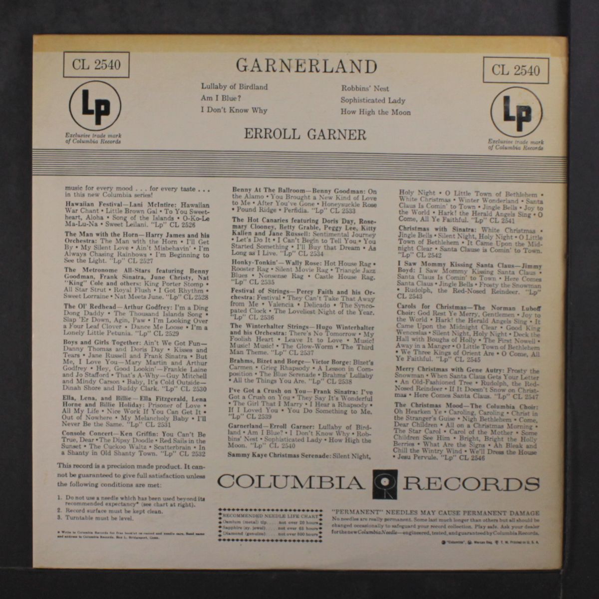 garnerland by ERROLL GARNER