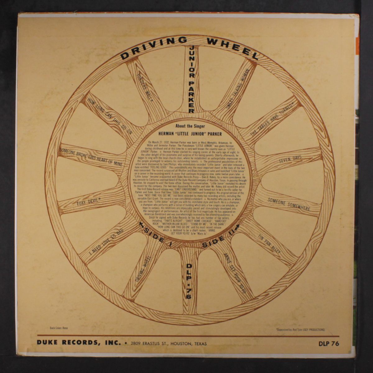 driving wheel by LITTLE JUNIOR PARKER