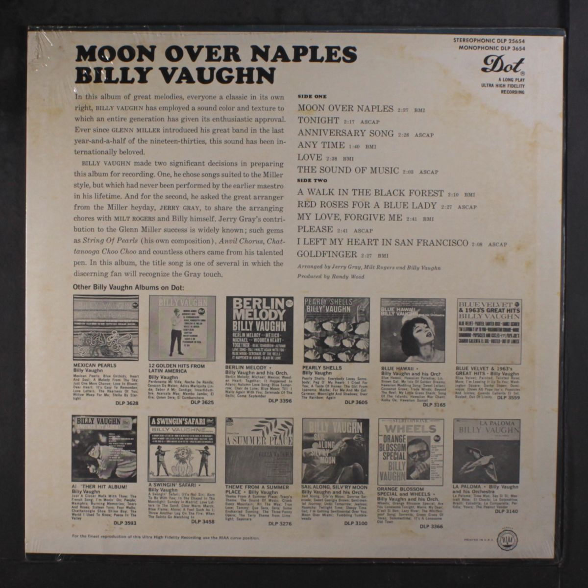 moon over naples by BILLY VAUGHN