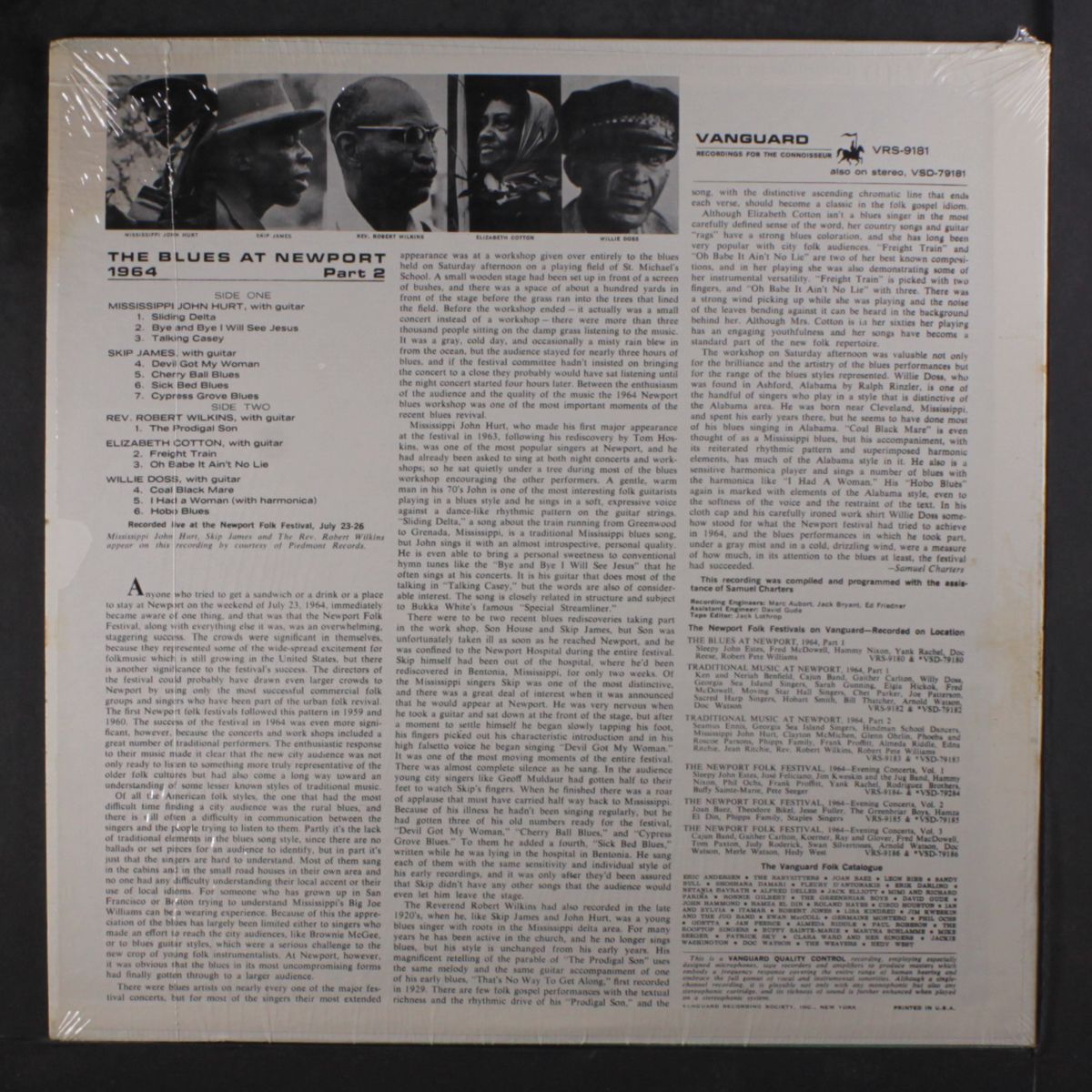the blues at newport / 1964, part 2 by VARIOUS