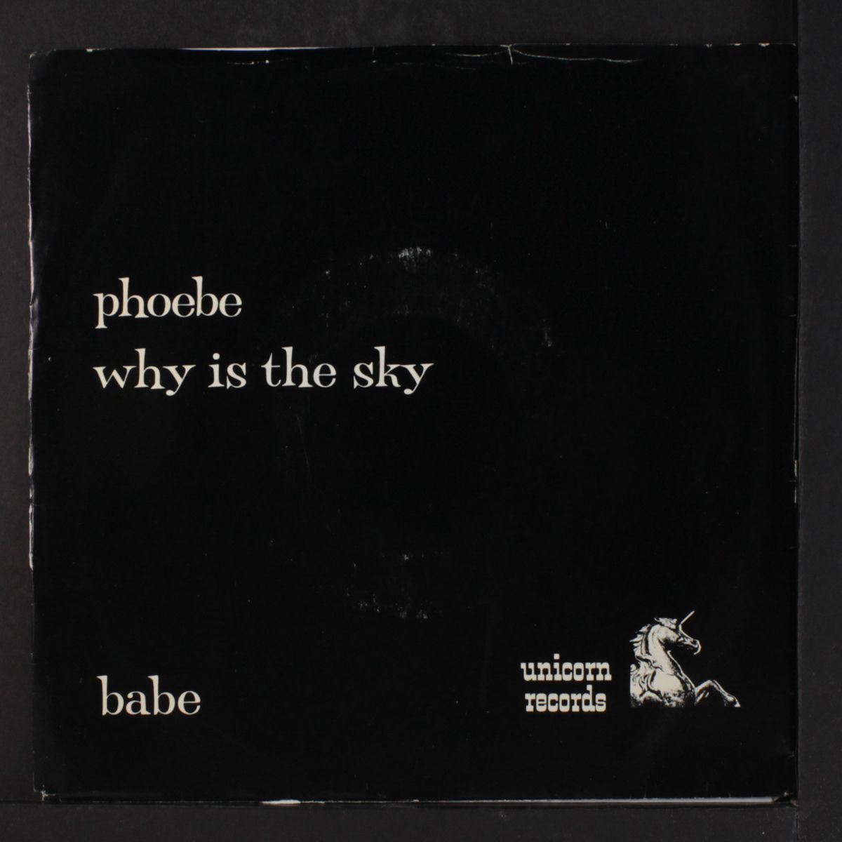 phoebe / why is the sky by BABE