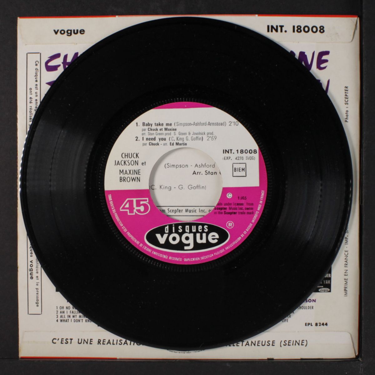 something you got by CHUCK JACKSON / MAXINE BROWN