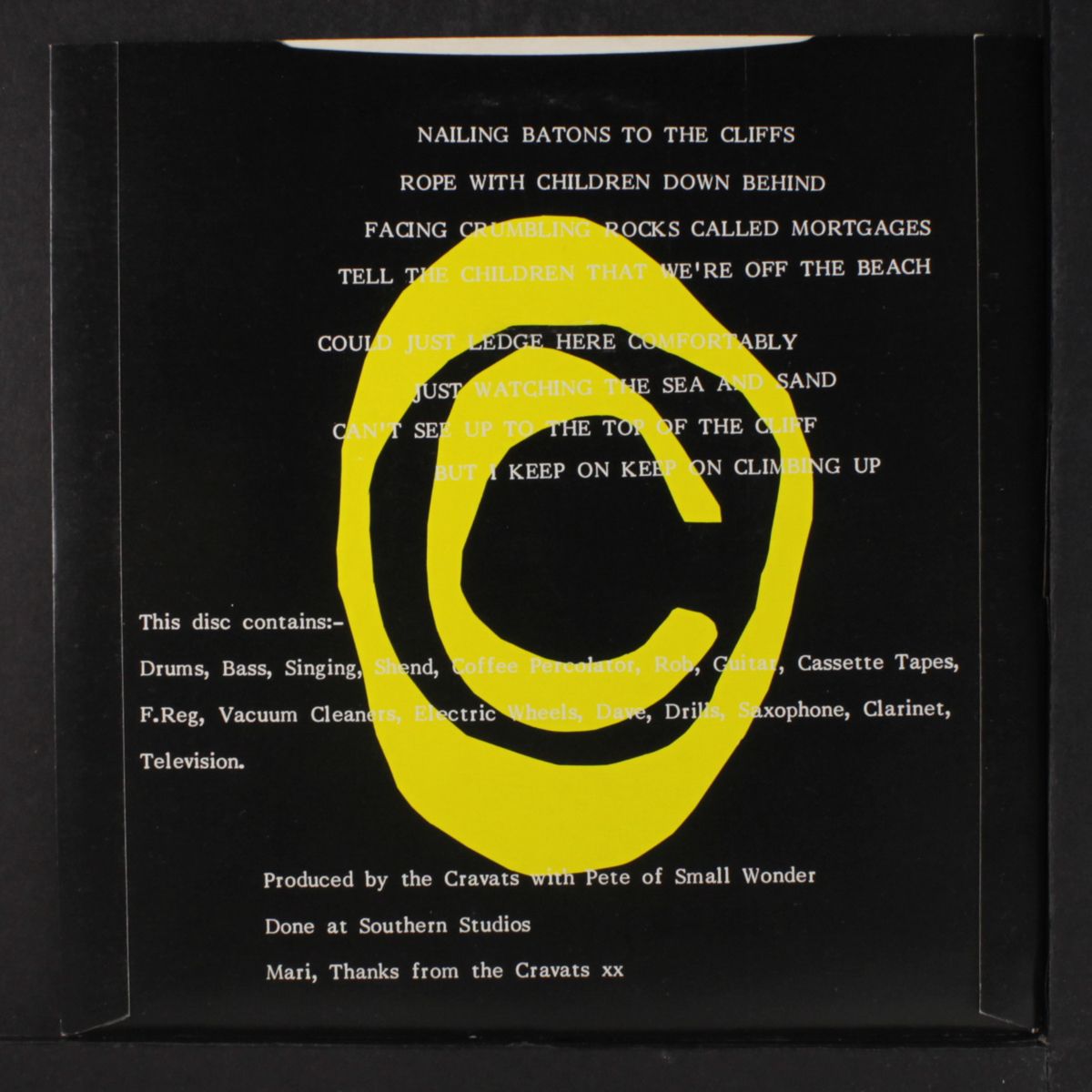 off the beach / and the sun shone by CRAVATS