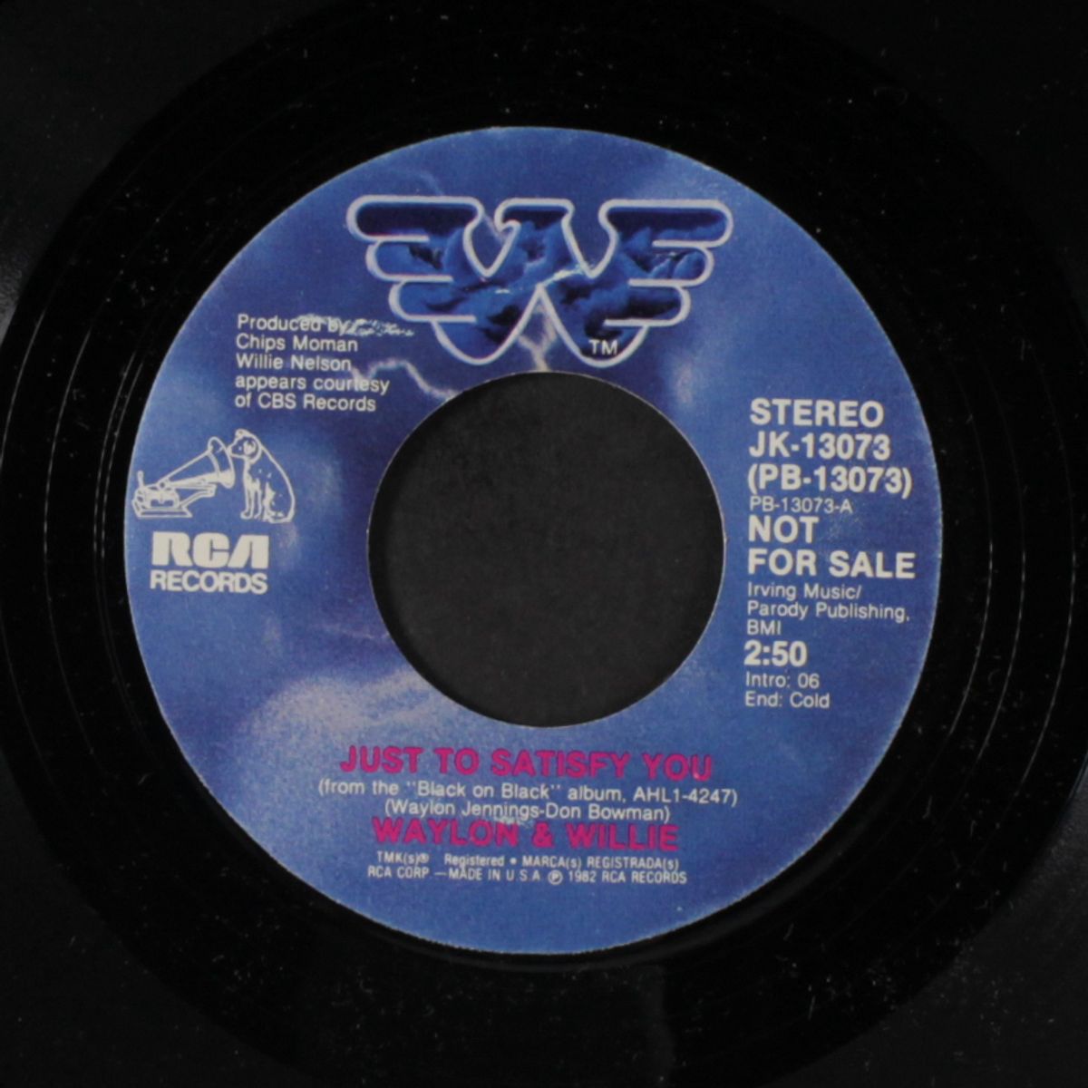 just to satisfy you / same by WAYLON JENNINGS & WILLIE NELSON