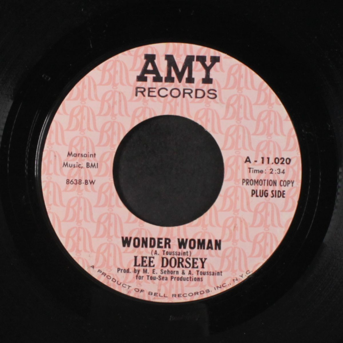 wonder woman / a little dab a do ya by LEE DORSEY