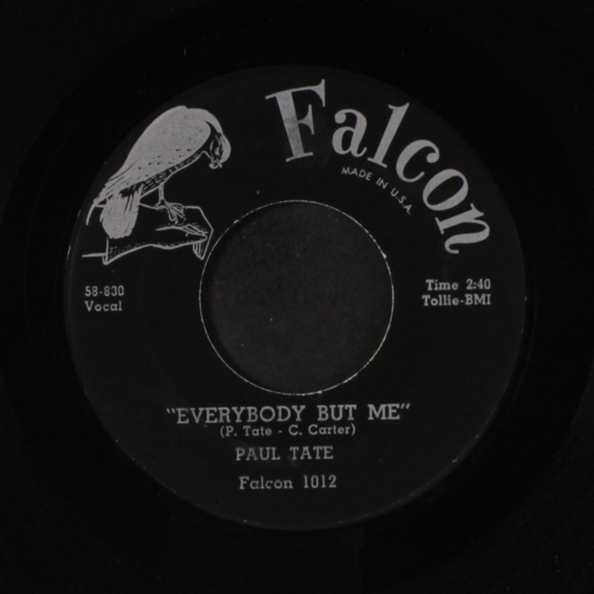 dance on / everybody but me by PAUL TATE