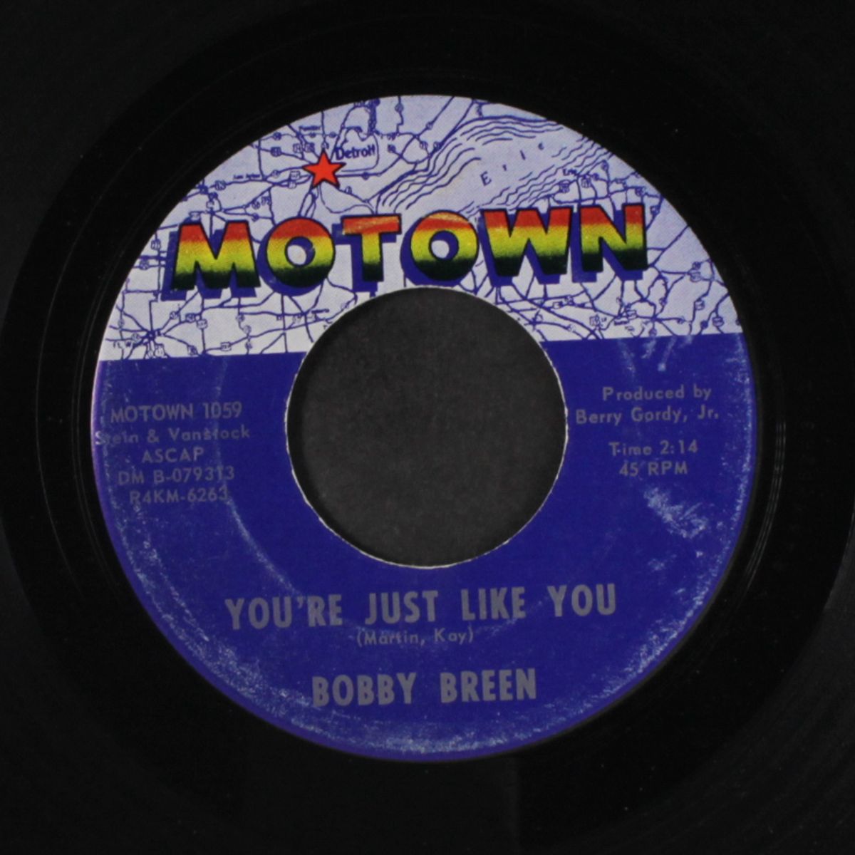here comes that heartache / you're just like you by BOBBY BREEN