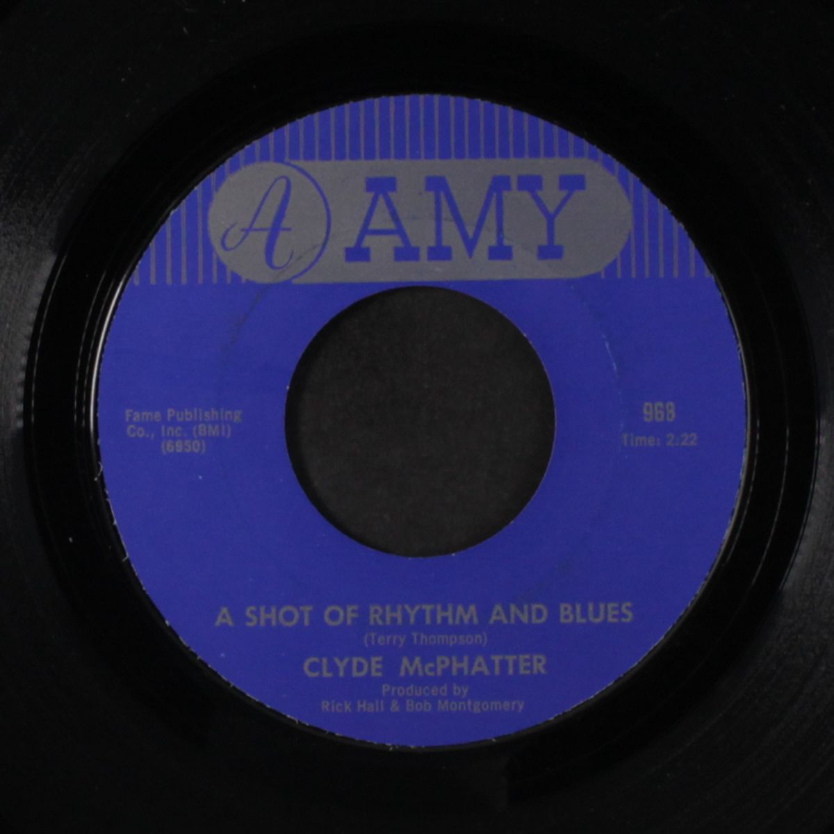 a shot of rhythm and blues / i'm not going to work today by CLYDE MCPHATTER