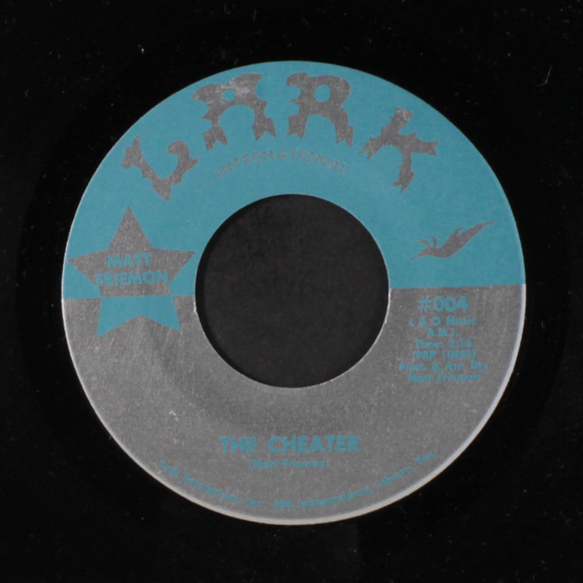 walking the floor '69 / the cheater by MATT FRIEMON