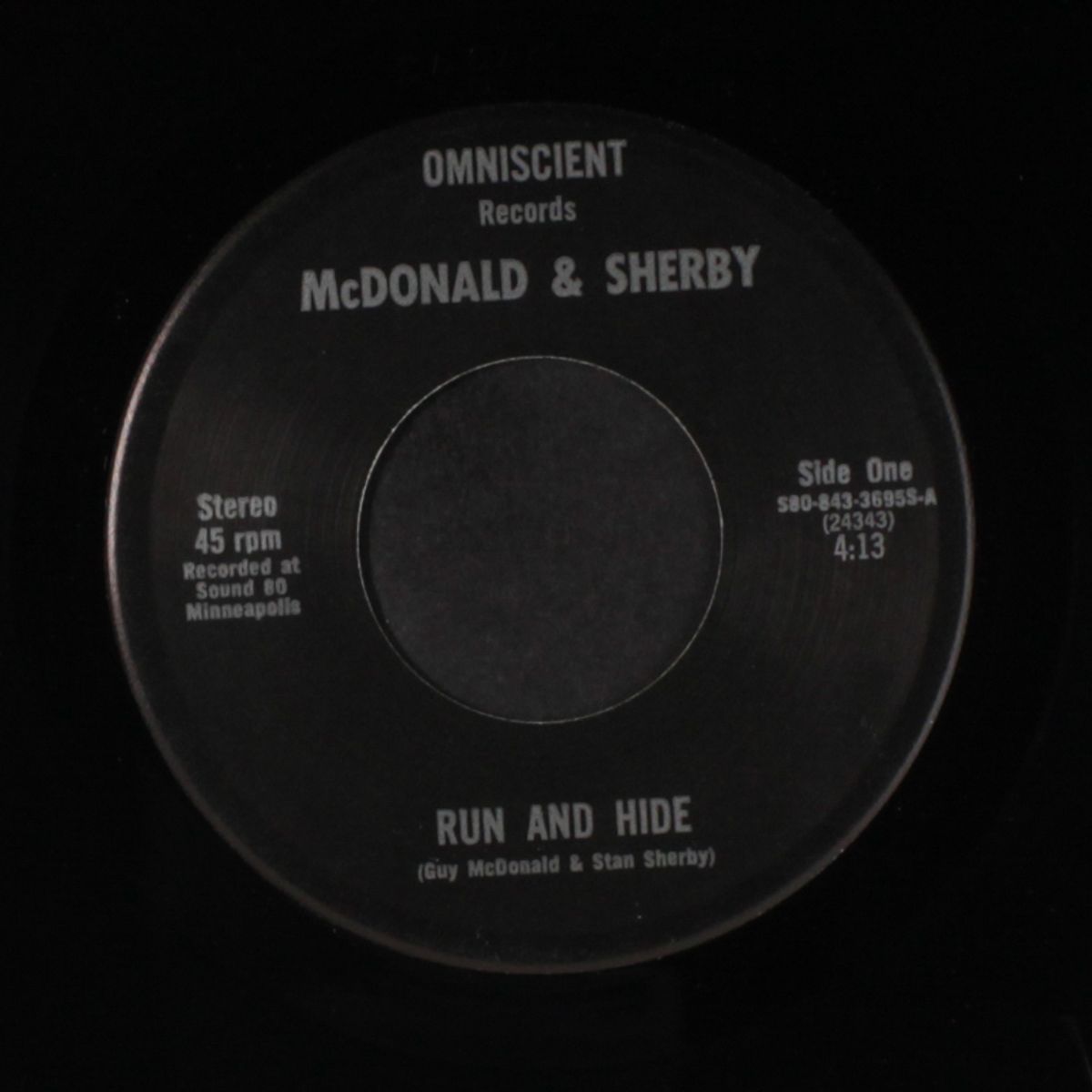 run and hide / do you remember by MCDONALD & SHERBY