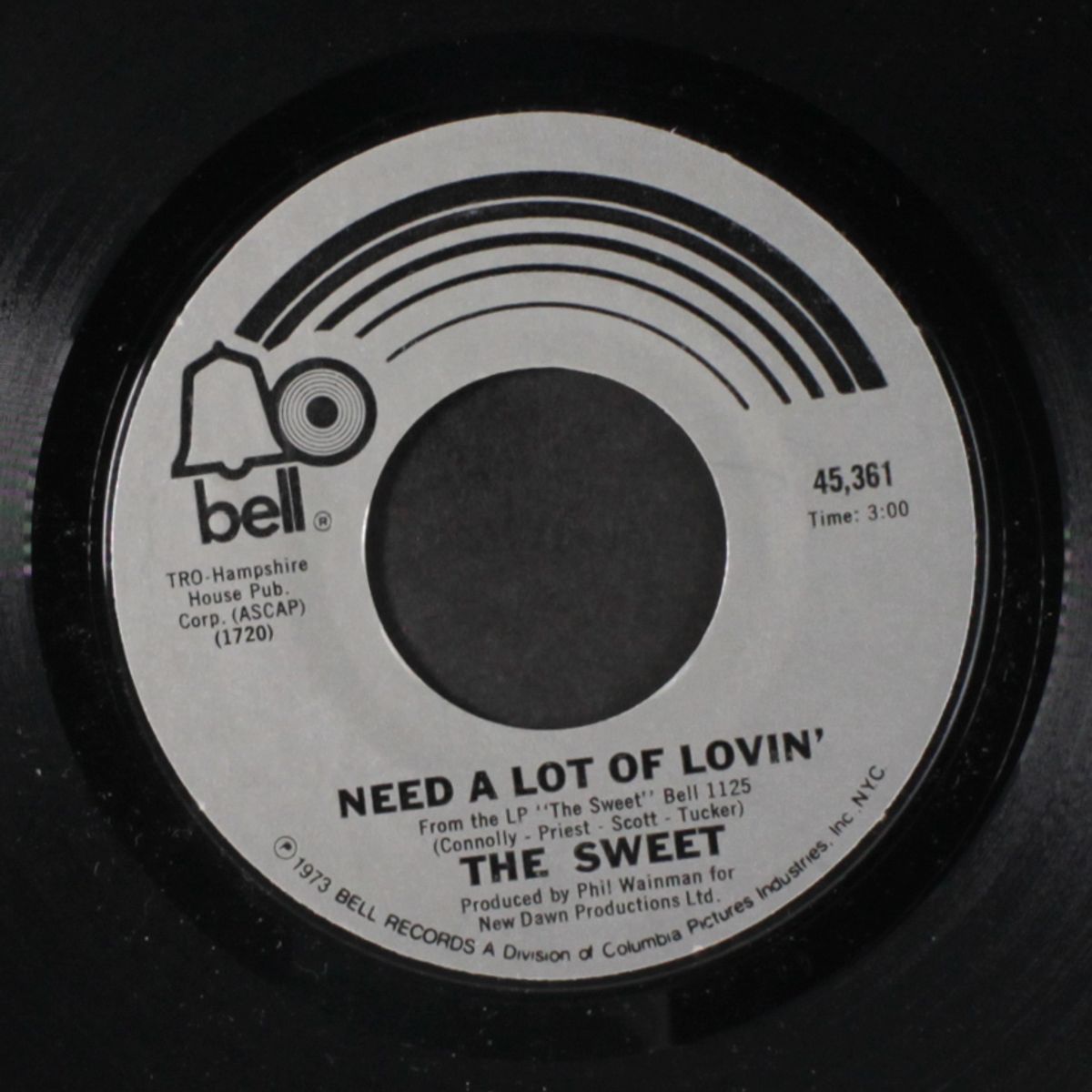 blockbuster / need a lot of lovin' by SWEET