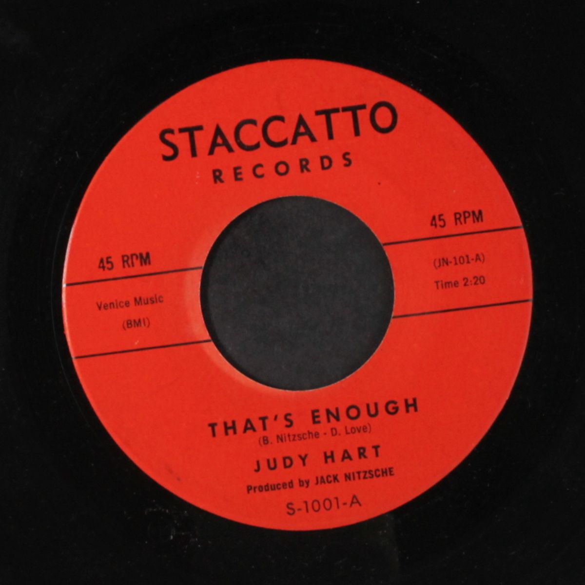 that's enough / oh didn't he ramble by JUDY HART