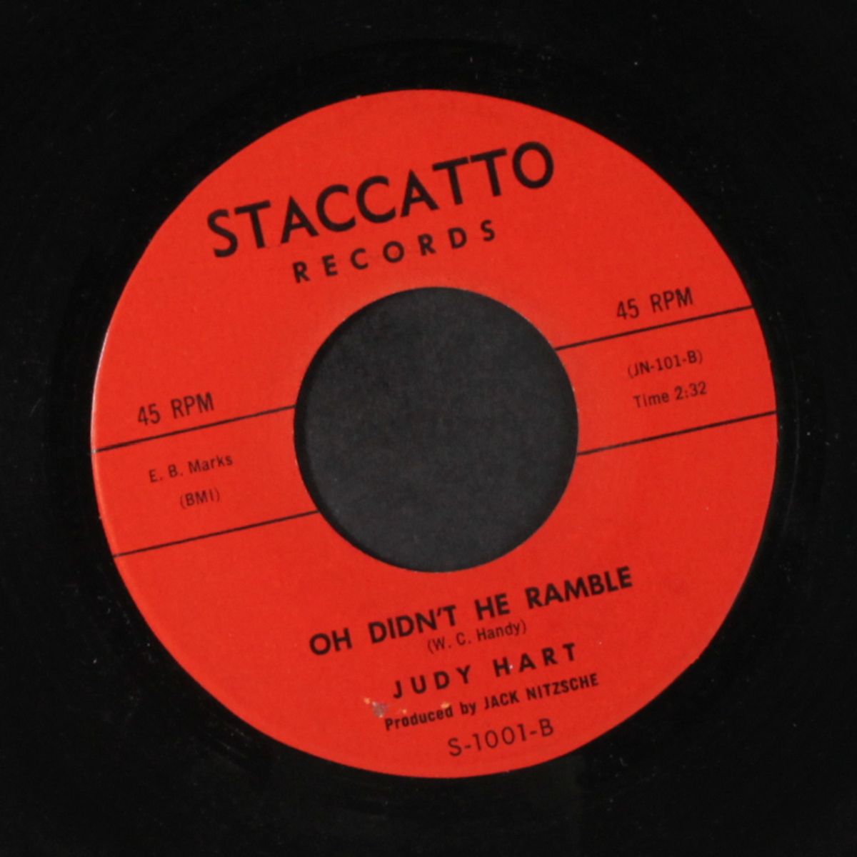 that's enough / oh didn't he ramble by JUDY HART