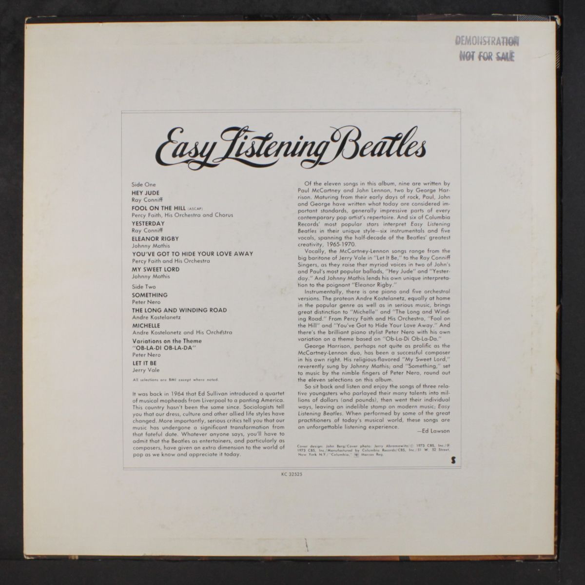 easy listening beatles - for people who hate rock & roll by VARIOUS