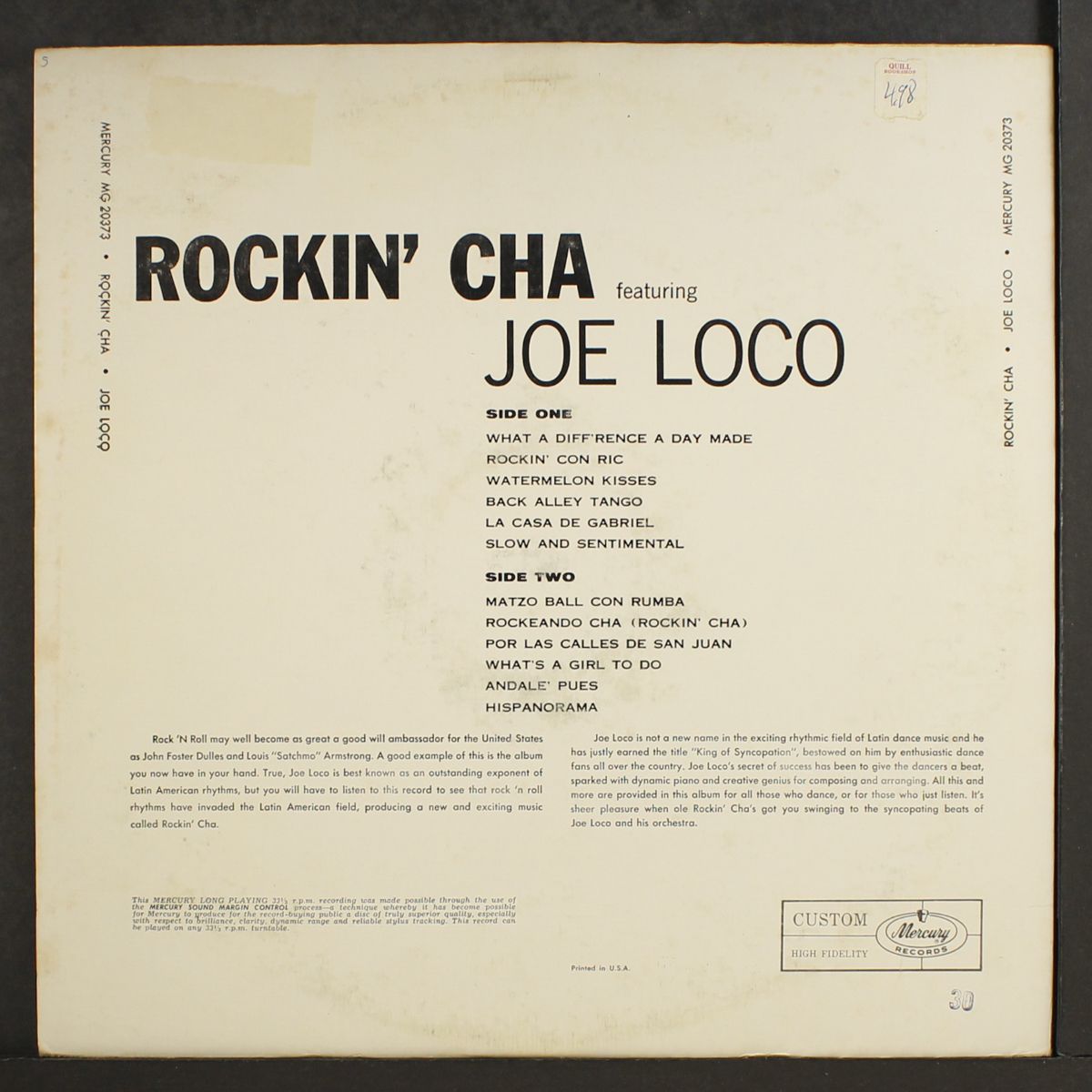 rockin' cha by JOE LOCO