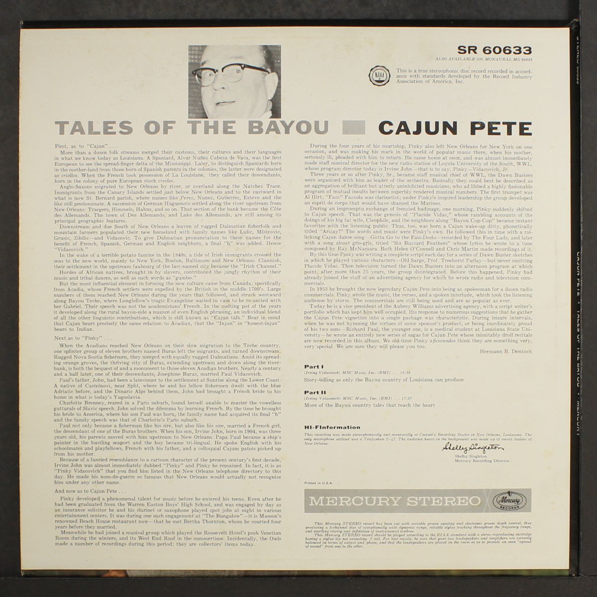 tales of the bayou by CAJUN PETE