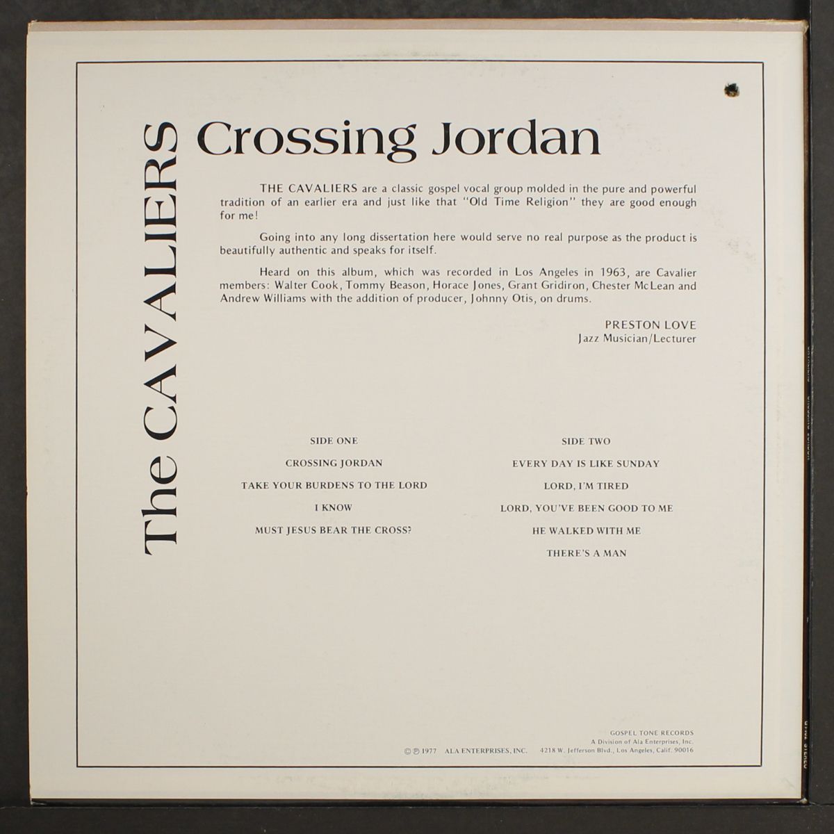 crossing jordan by CAVALIERS