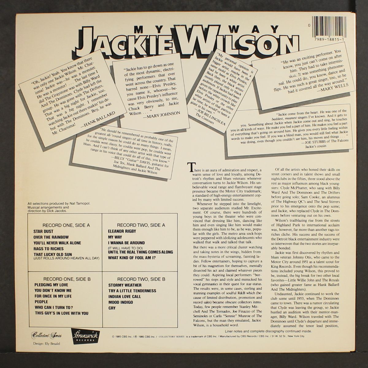 my way by JACKIE WILSON