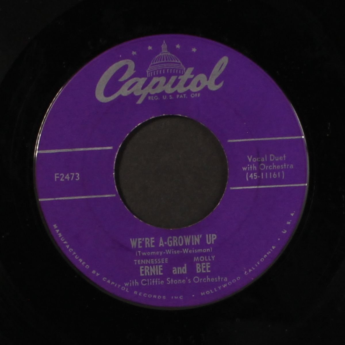 don't start courtin' in a hot rod by TENNESSEE ERNIE & MOLLY BEE