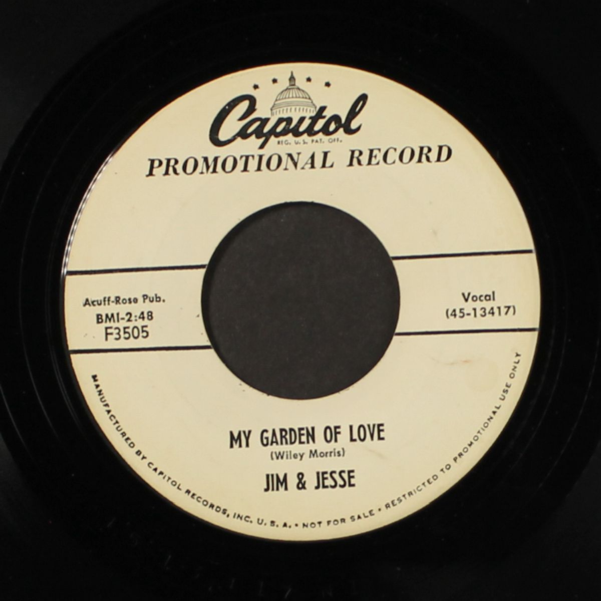 i'll wear the banner / my garden of love by JIM & JESSE