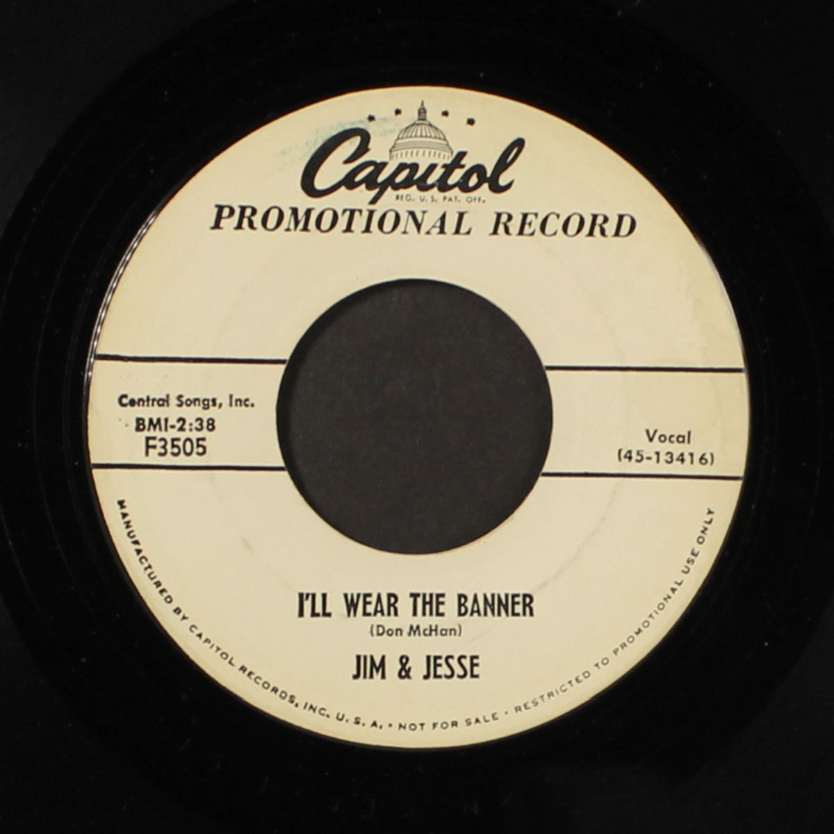 i'll wear the banner / my garden of love by JIM & JESSE