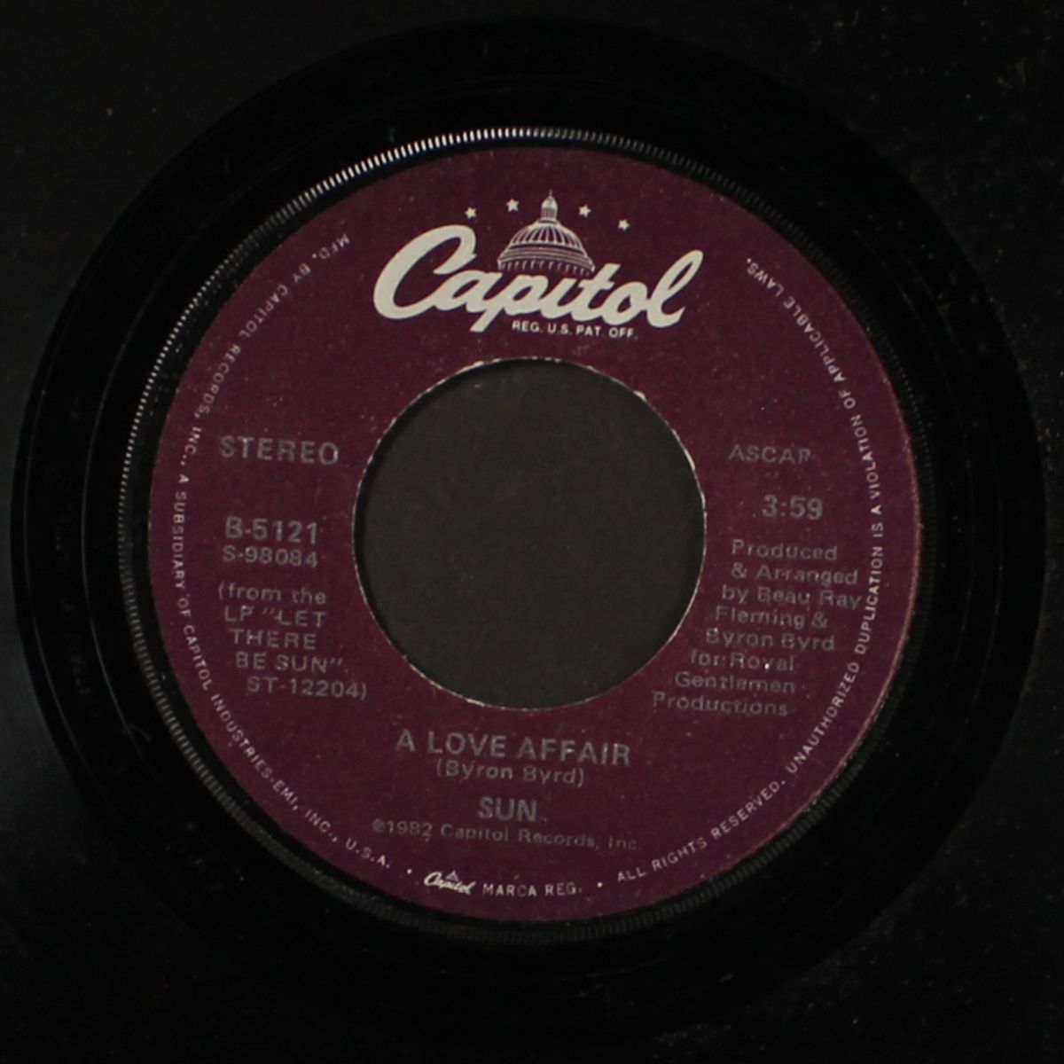 be my lady / a love affair by SUN