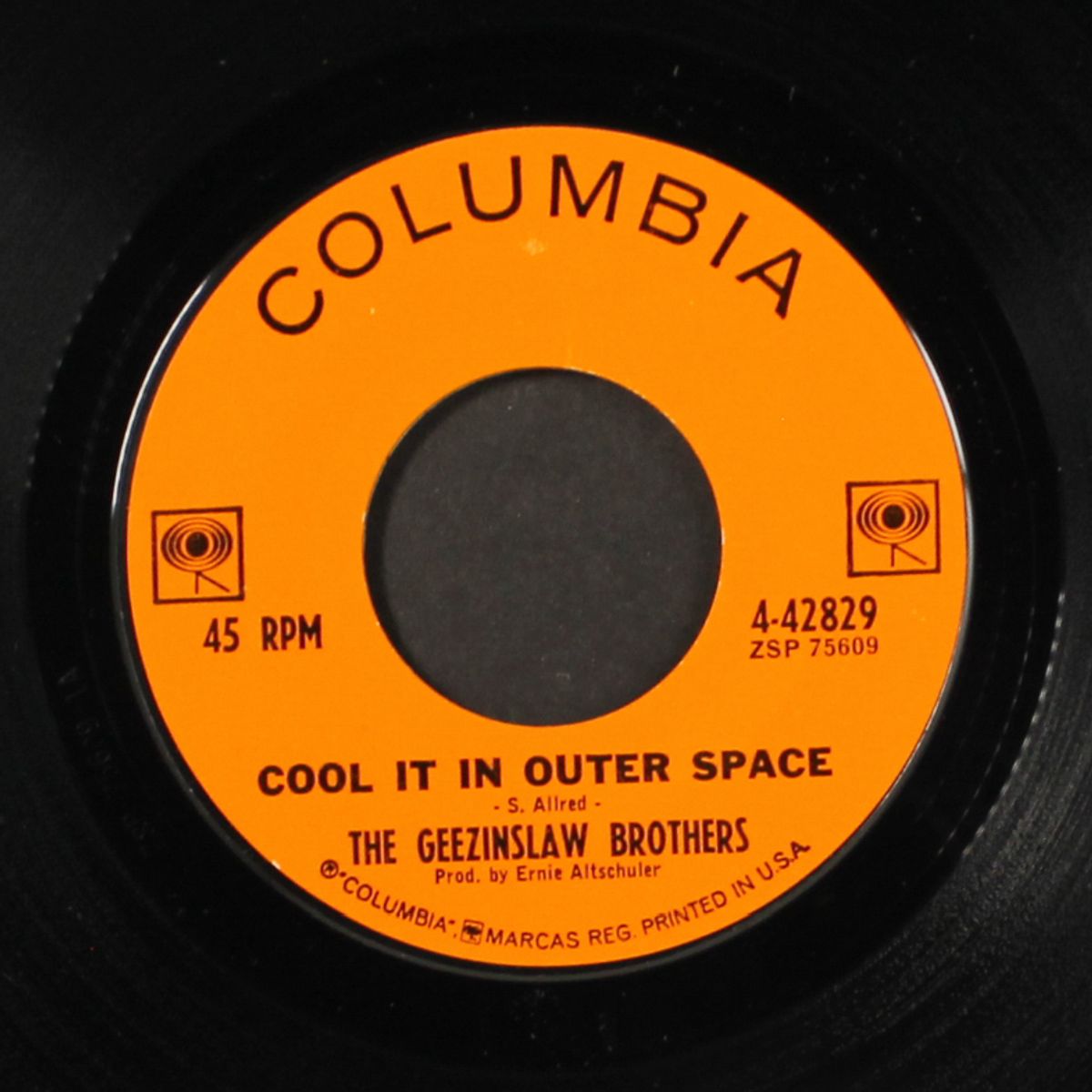 my old buddy / cool it in outer space by GEEZINSLAW BROTHERS